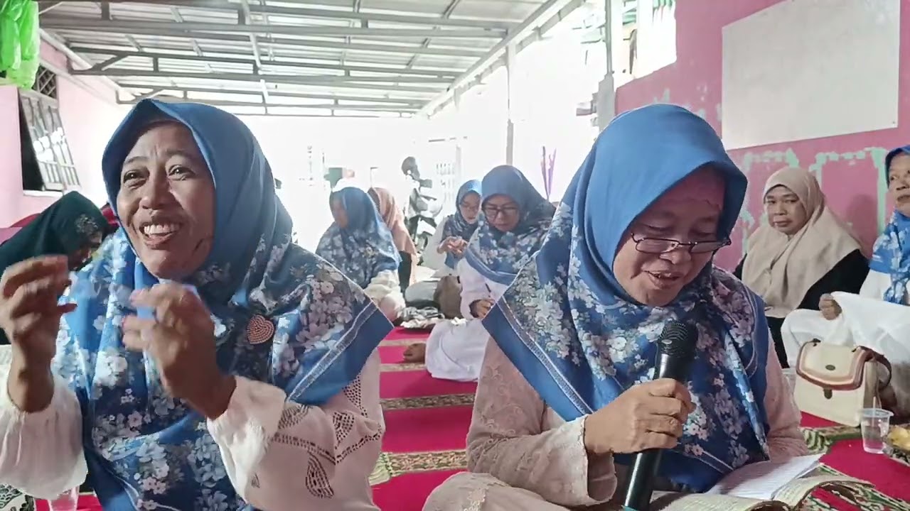 Pembacaan Kisah Isra' Mi'raj nya Nabi Muhammad SAW - Kitab Zahrul Basyim Hal 33&34