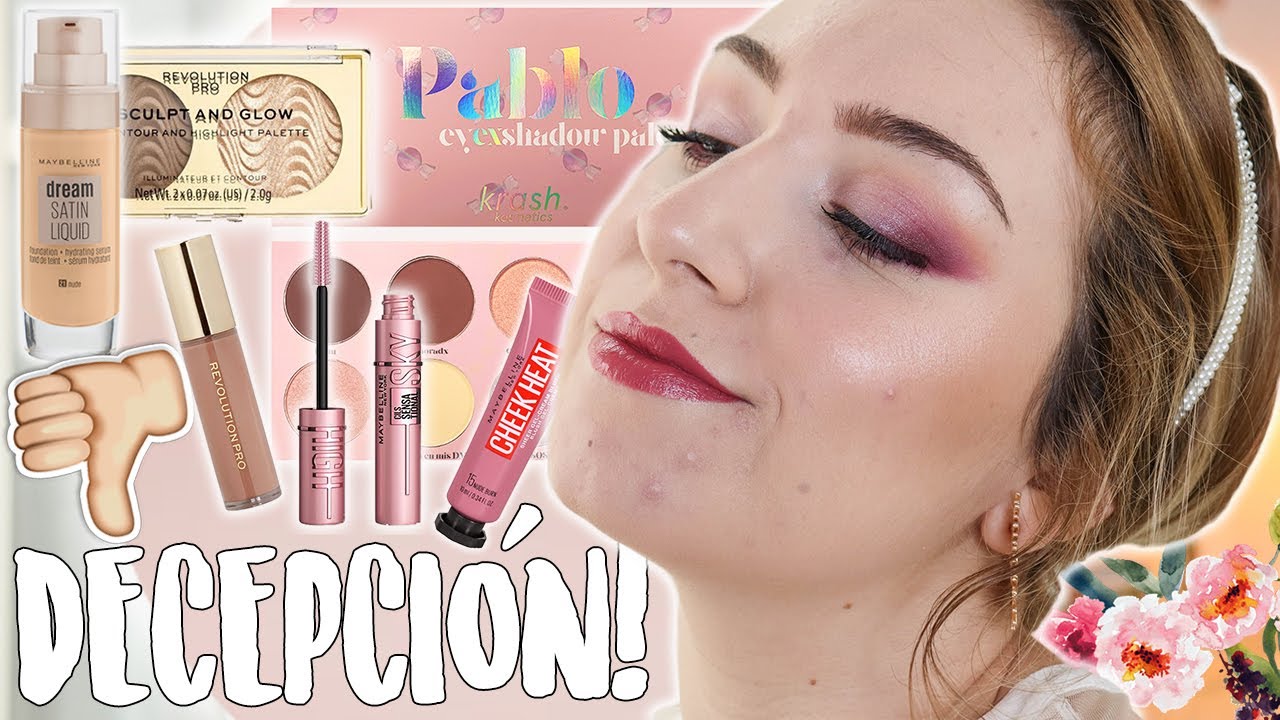 👎🏻 Pruebo Maquillaje NUEVO (Krash, Maybelline, Revolution Pro...) | PRIMERAS IMPRESIONES Primor