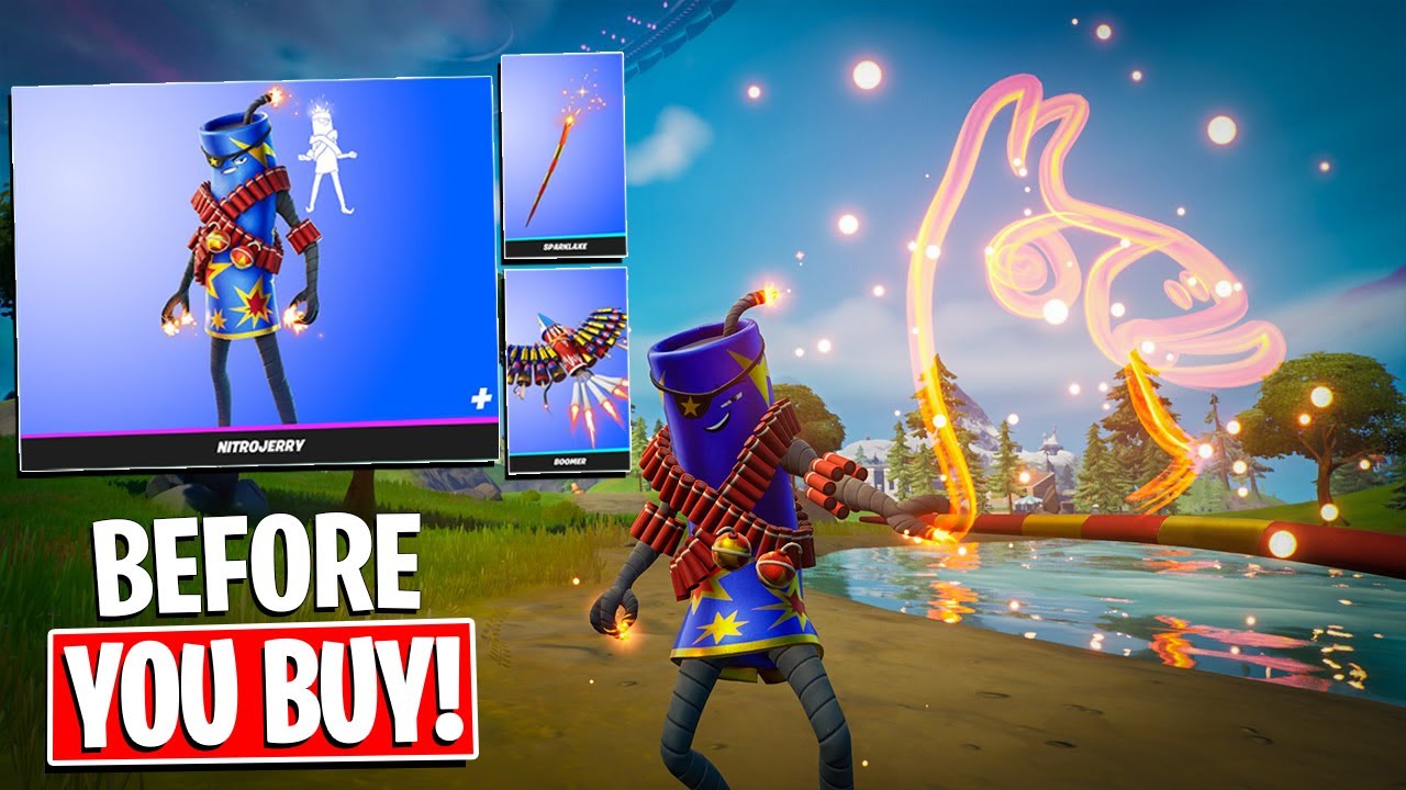 NITROJERRY and Other Cool Stuff! Before You Buy (Fortnite Battle Royale)