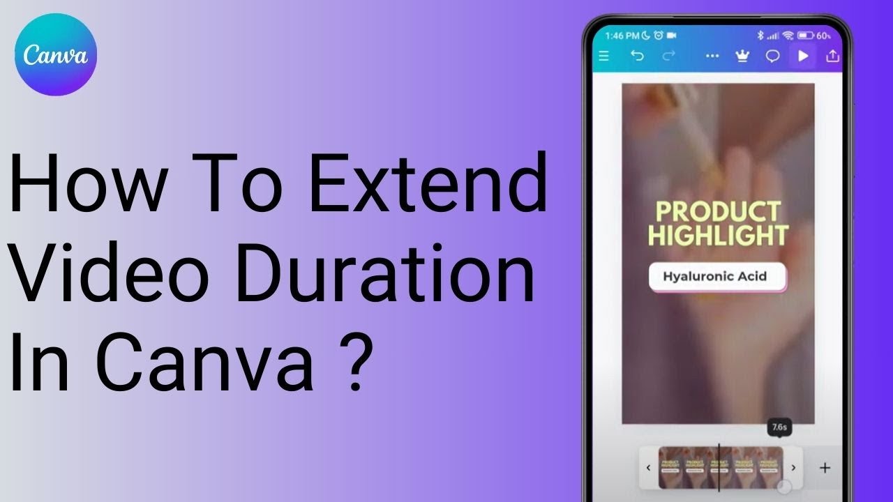 How To Extend Video Duration In Canva ?