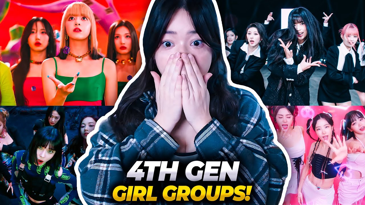Old Kpop-Fan Reacts To 4th Gen Girl Groups (aespa, Le Sserafim, IVE, NMIXX) | Part 2
