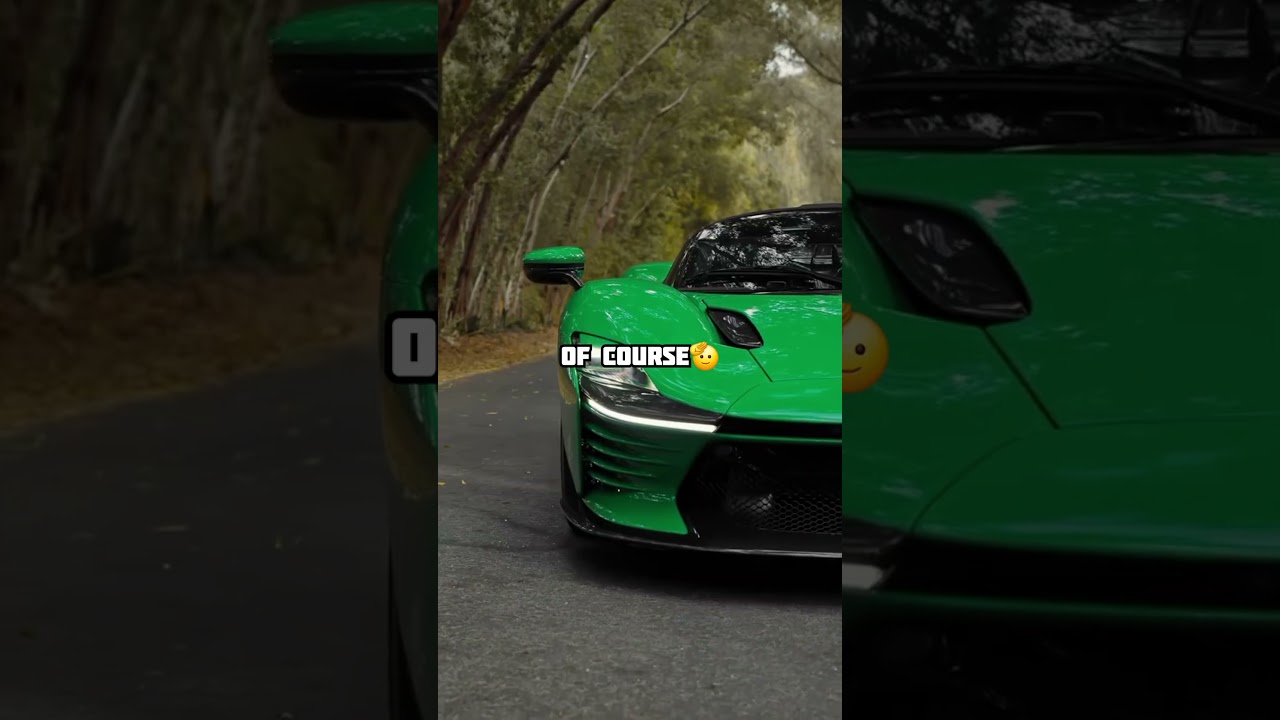 Save the planet, drive a green car 