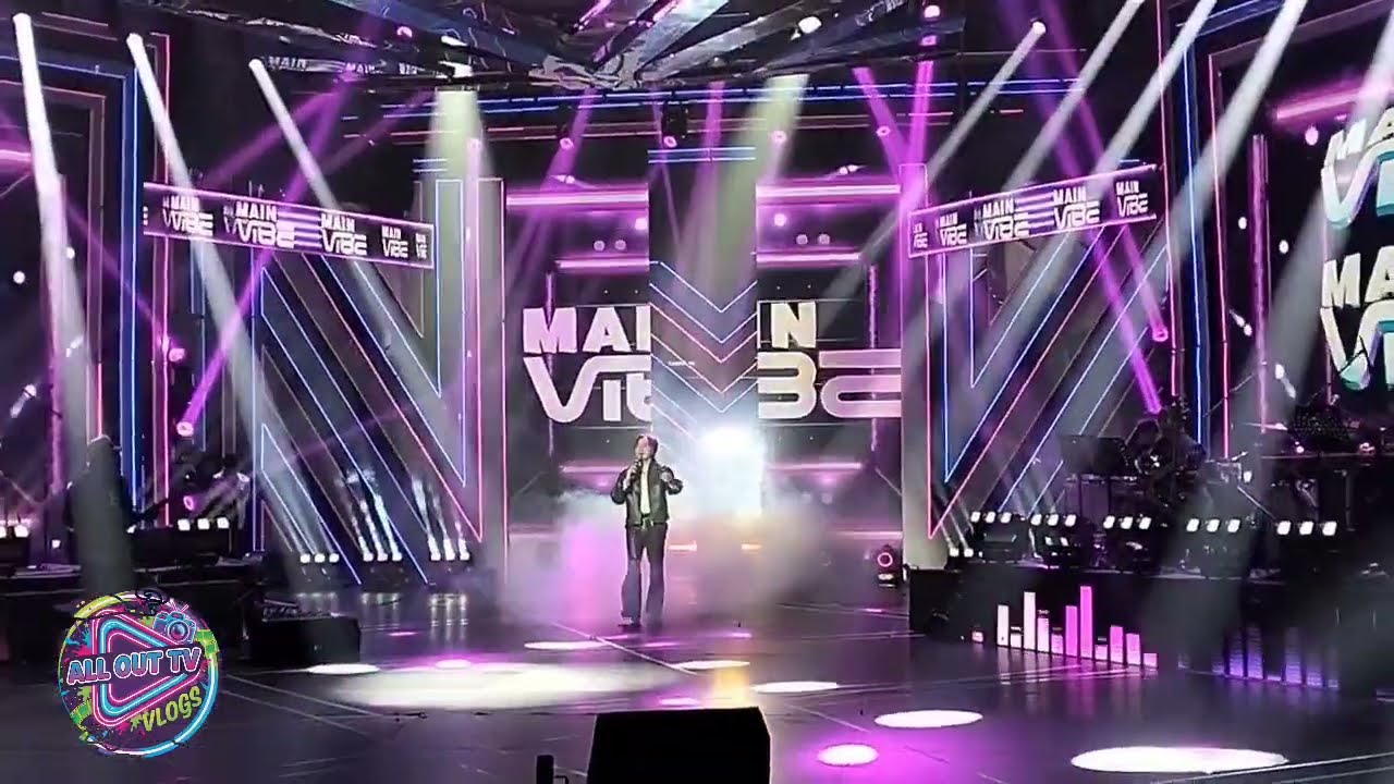 Sam Conception is back at the Vibe stage to perform OPM hit 