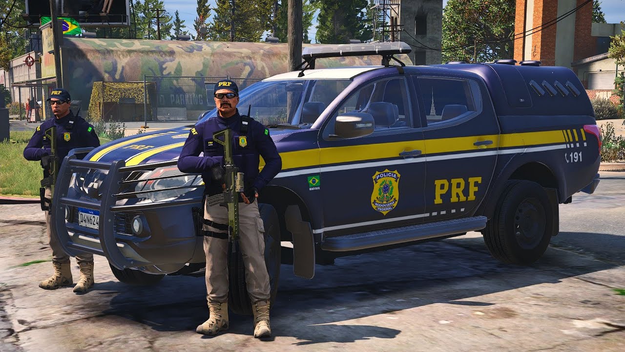 BR1G4 DE CASAL NA RODOVIA | PRF FOI INTERVIR E OLHA NO QUE DEU - GTA 5 POLICIA