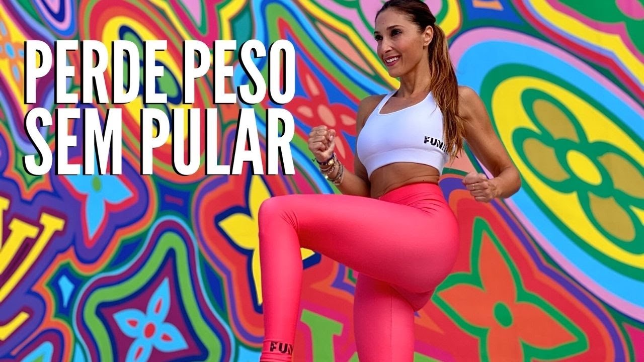 Cardio Sem Pulos Para Emagrecer | Fantástico Para Queimar Gordura