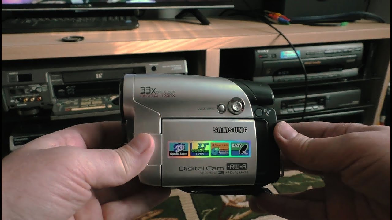 📹💿 Samsung VP-DC161wi (2006) dvd