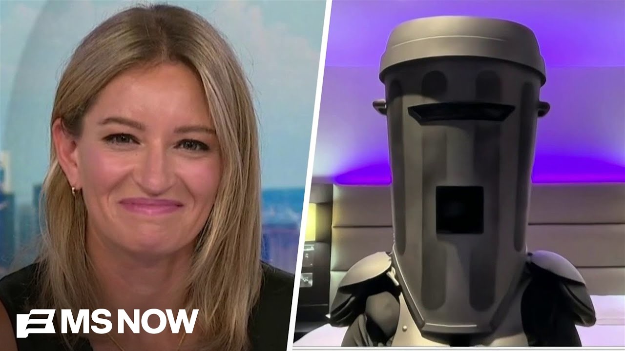 WATCH: Nigel Farage's opponent Count Binface joins MS NOW&nbsp;