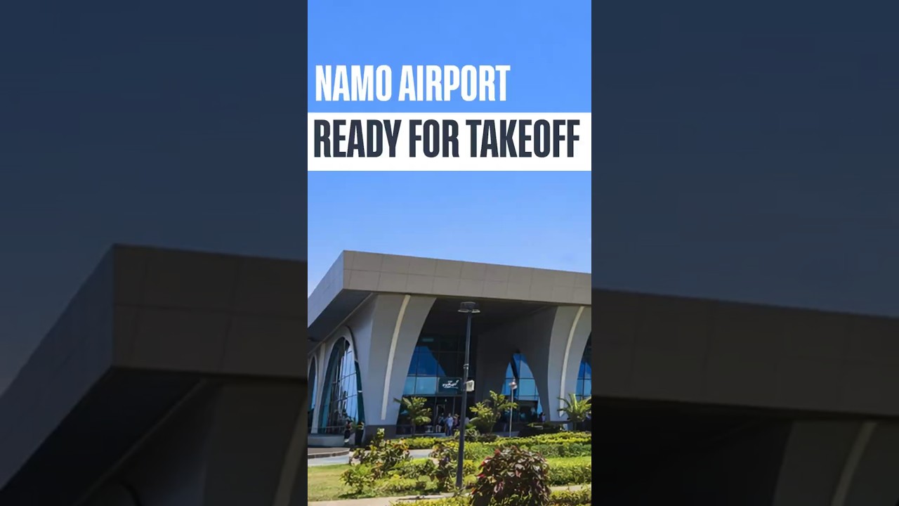 Namo Airport Ready For Takeoff, A New Gateway Opens for Daman! #DamanAirport