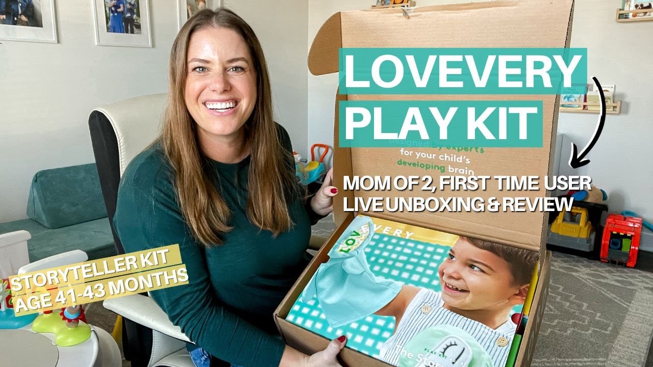 Lovevery Play Kit | Storyteller Kit Unboxing and Initial Review | Toddler Subscription Box