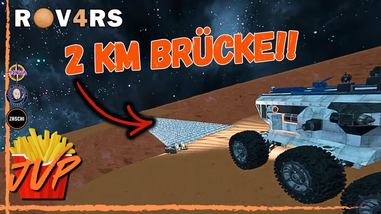 2 KM RAFFINERIE-BRÜCKE BAUEN! 🏗️ Das Geisteskranke Bauprojekt | Space Engineers ROV4RS #63
