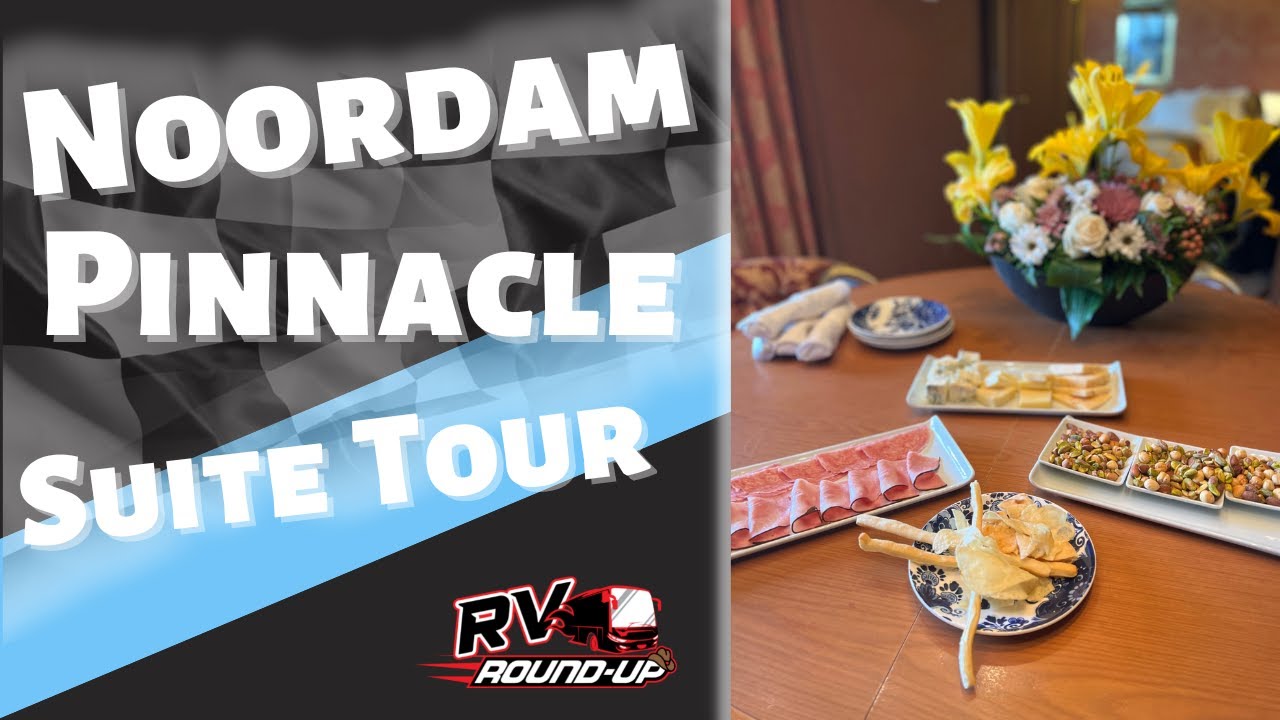 Noordam Pinnacle Suite Tour on Holland America Cruise Line