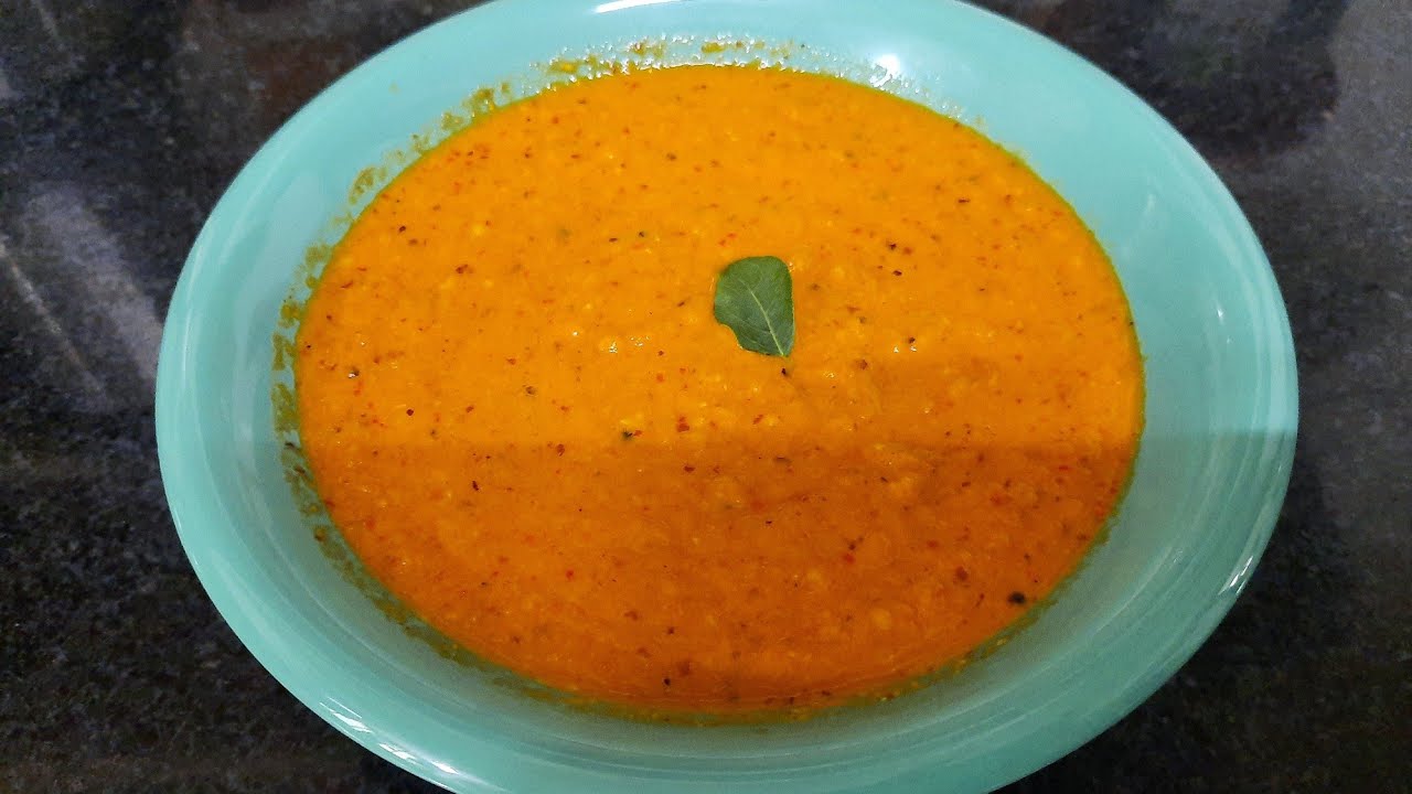 Easy TOMATO Chammandi for #Dosa & #Idly