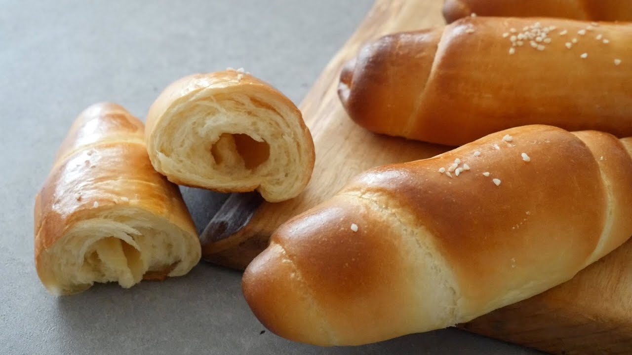 Вкусный соленый булочка с достоинством