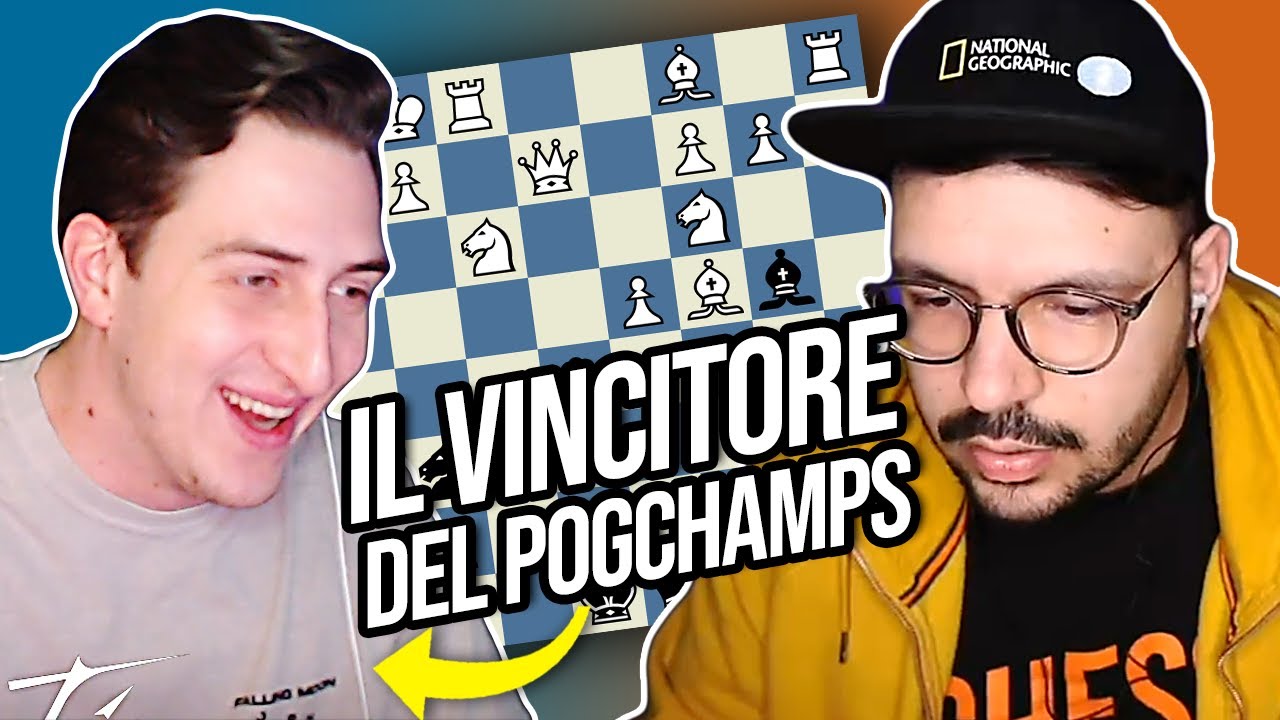 DEDICATO AL VINCITORE DEL POGCHAMPS DI SCACCHI @TIZ