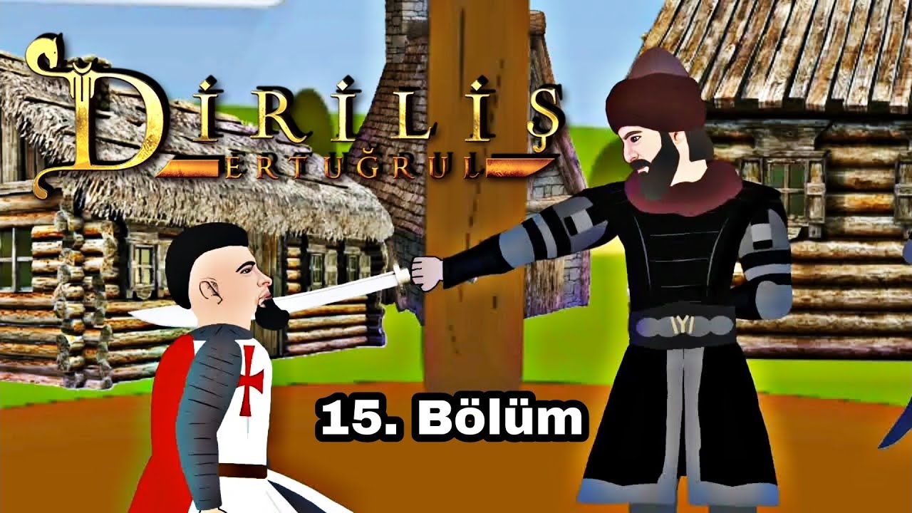 Diriliş Ertuğrul Çizgi Dizi 15. Bölüm
