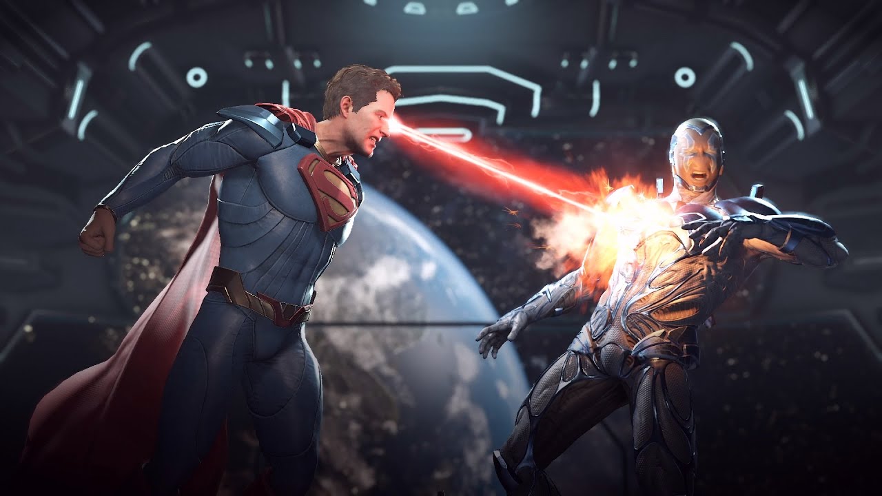 Injustice 2 - Superman vs Blue Beetle