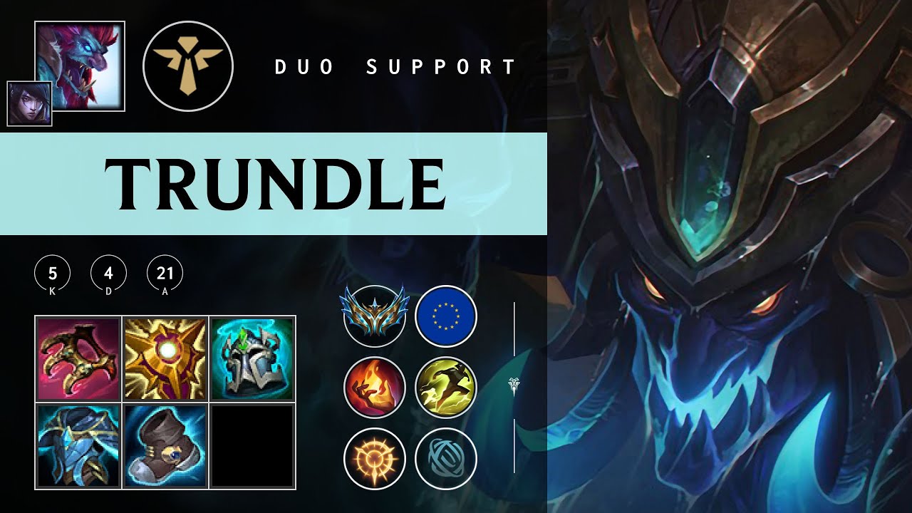 Trundle Support vs Pyke - EUW Challenger Patch 25.24