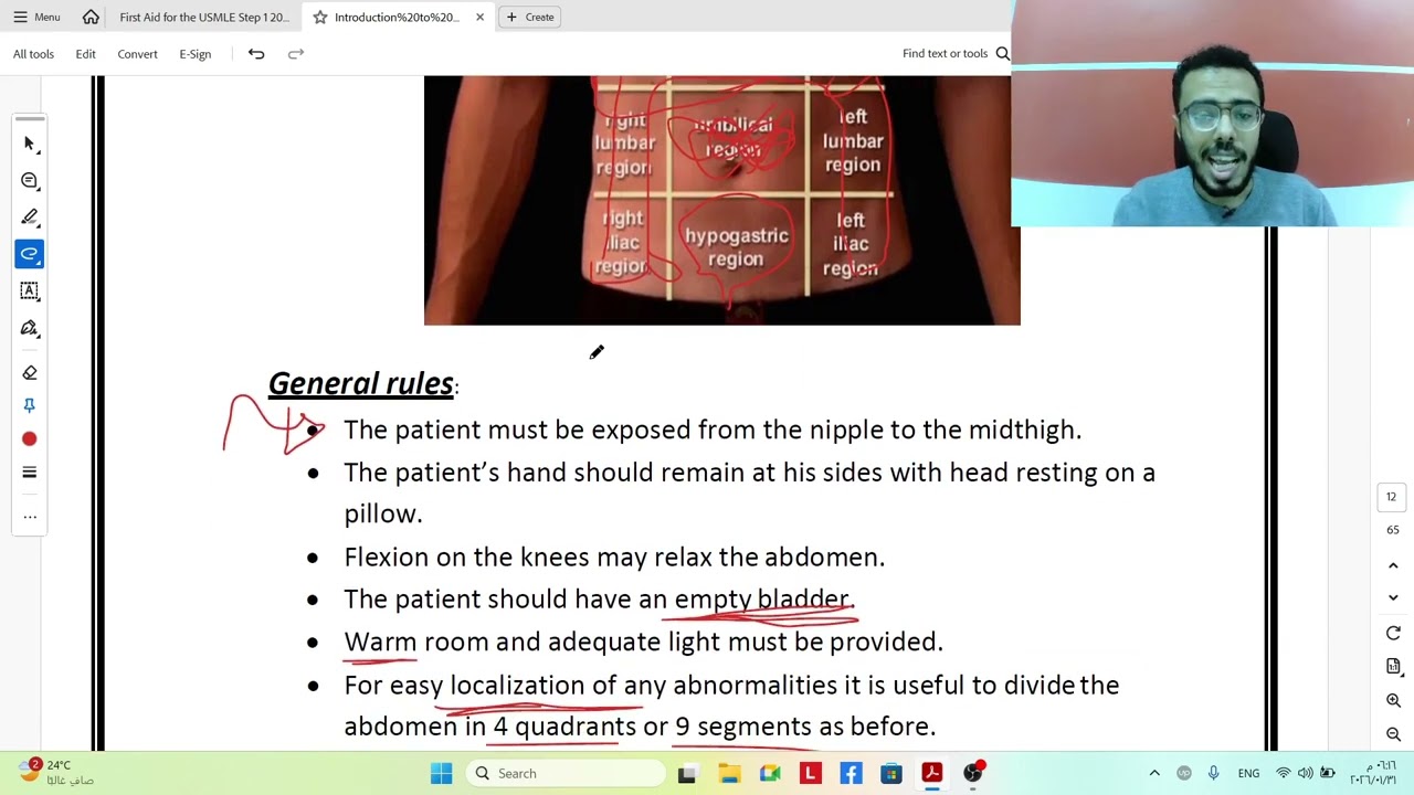 Abdominal Inspection | IPC-2 block