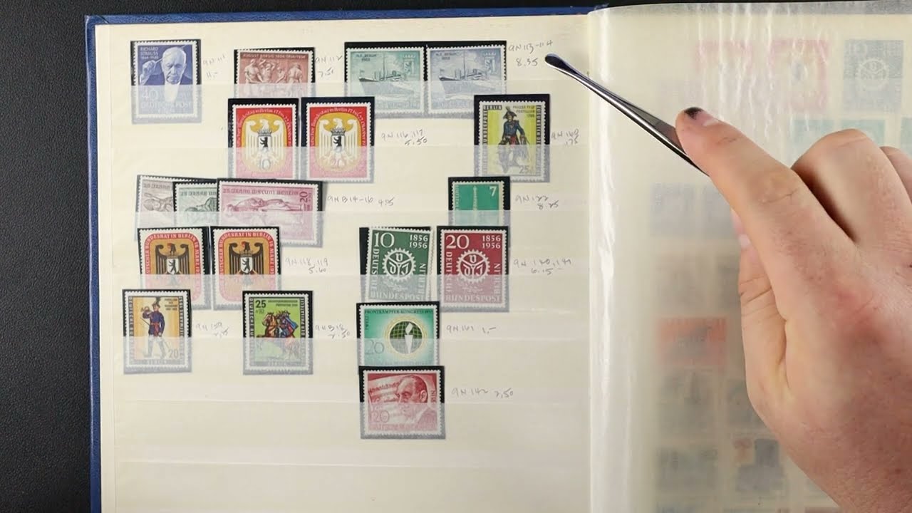German Stamp Album