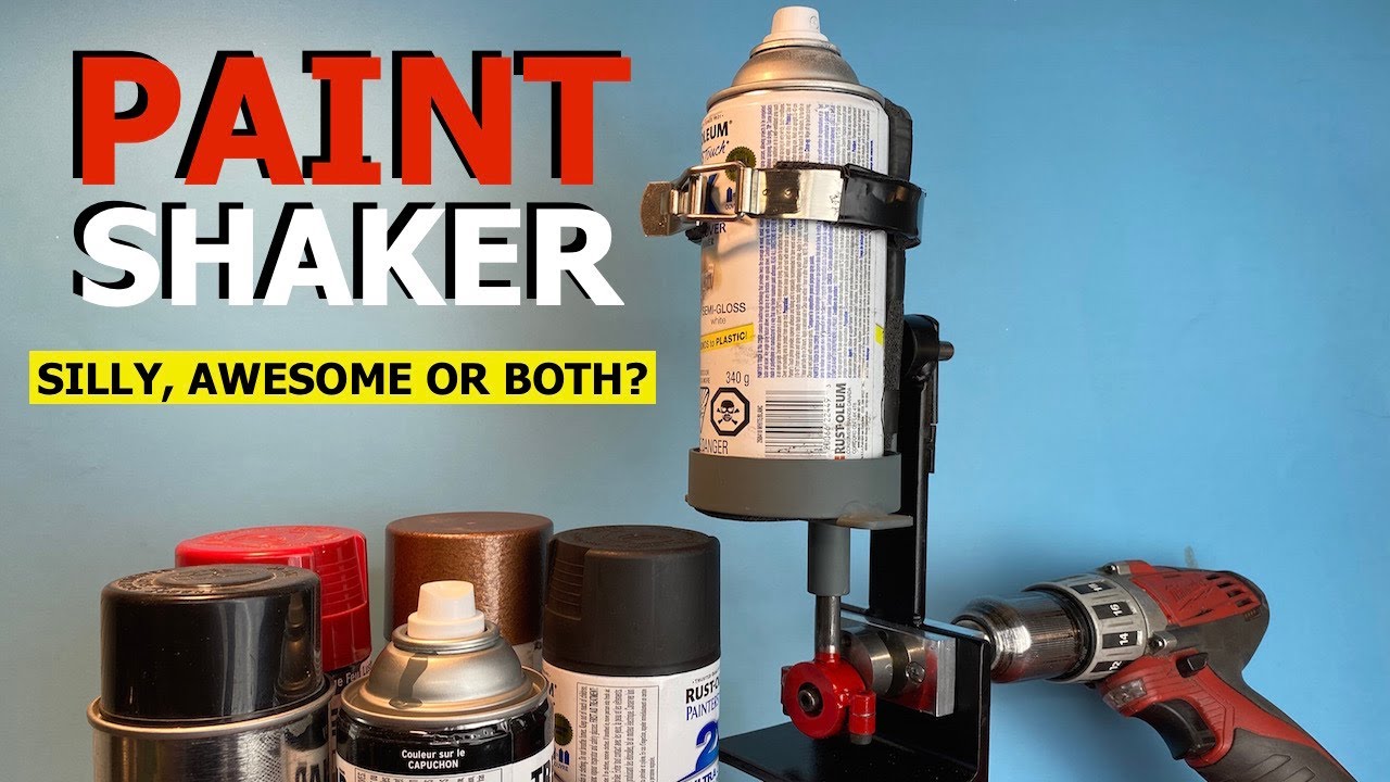 Making a spray paint can shaker // Better painting results // Bring old cans back to life!
