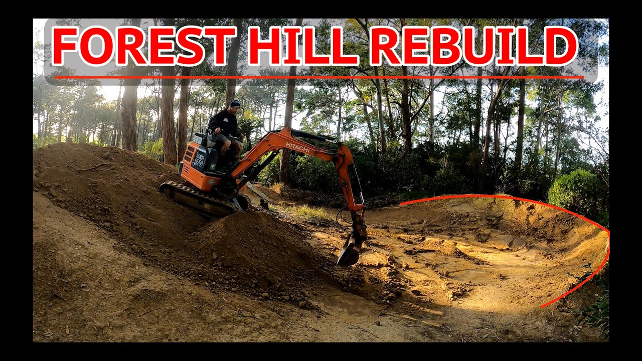 Forest Hill Dirt Jumps | The Big Rebuild 1.