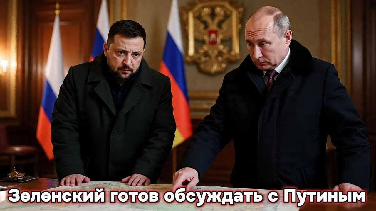 Зеленский готов обсуждать с Путиным территории и ЗАЭС