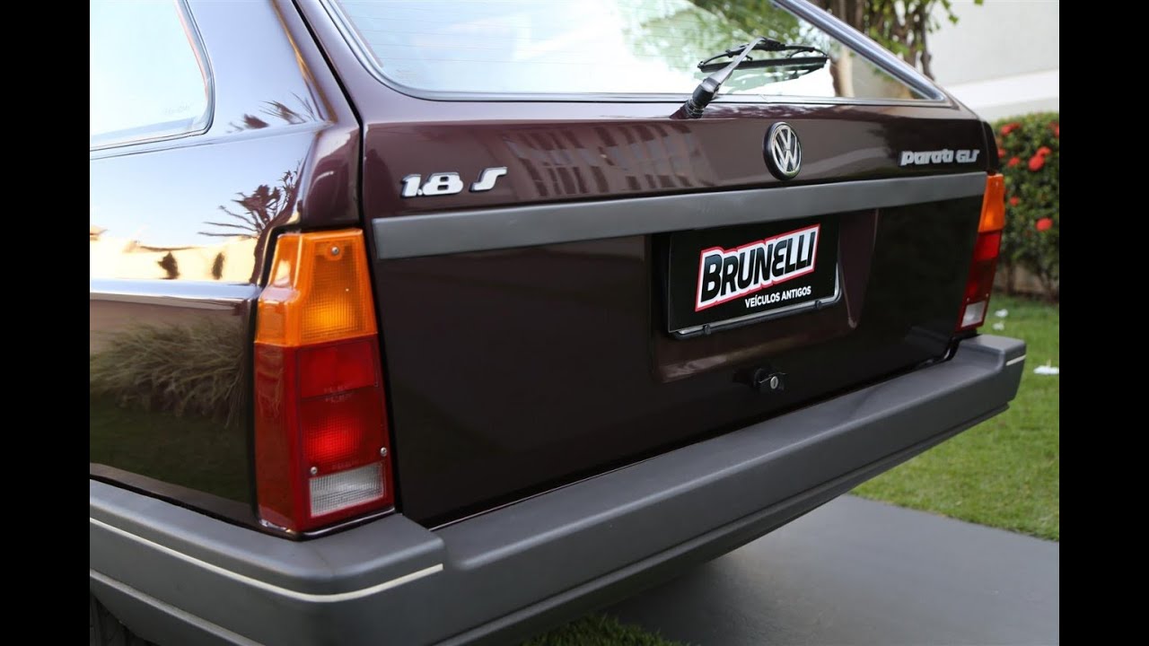 Brunelli Veiculos Antigos: Parati GLS1993 / Vermelho Colorado com apenas 83.000 km rodados