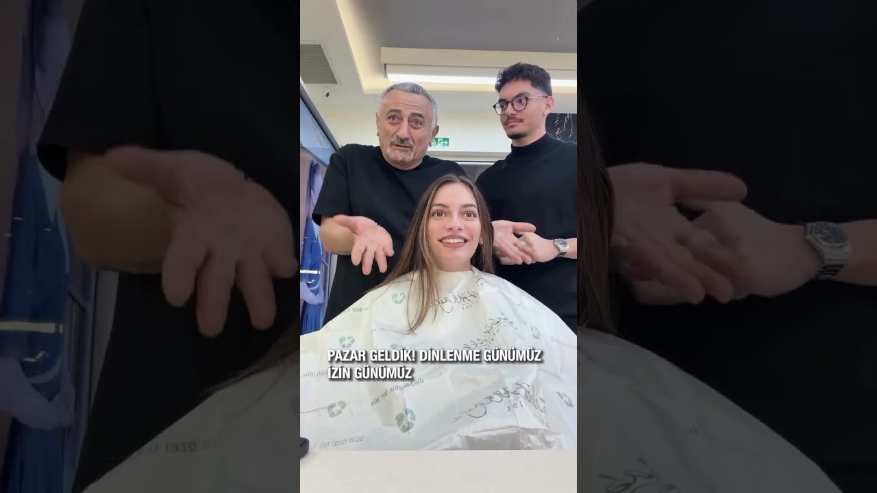 Sabit Akkaya Kızı Delfin Akkaya İçin Sarı Saç Uygulaması Yaptı Sabit Akkaya Hairstylist
