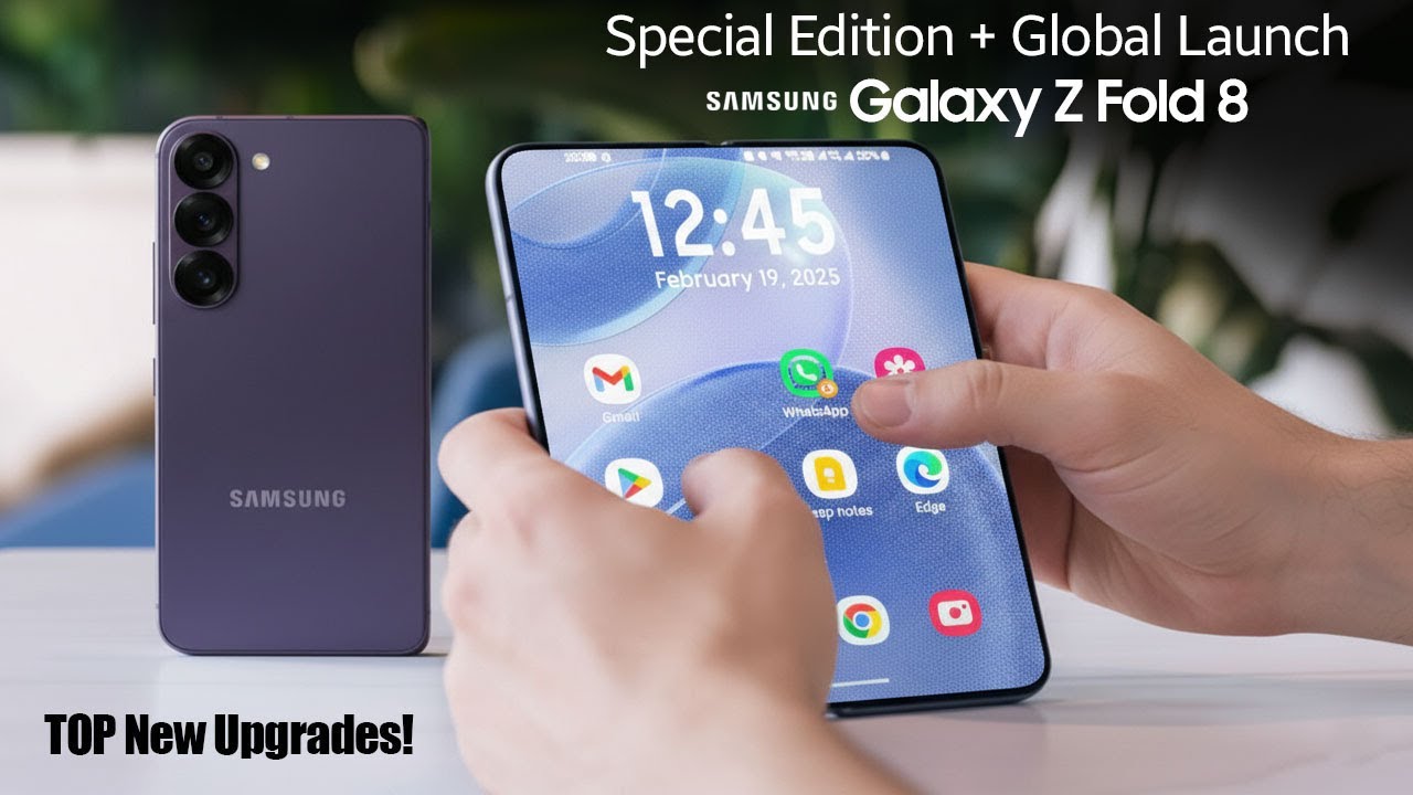 Samsung Galaxy Z Fold 8 Special Version: последние утечки | Глобальный запуск + подтверждены новы...