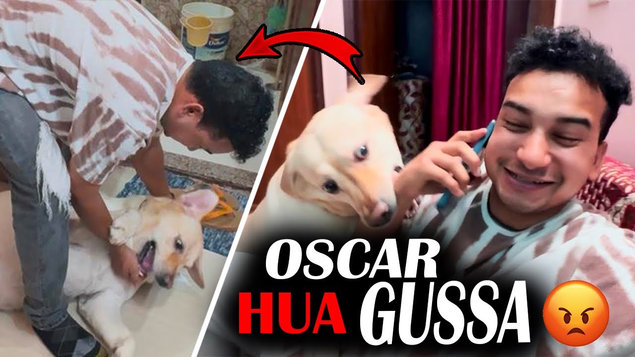 Delhi ki barish🌨️ | Oscar ho gaya gussa😡 