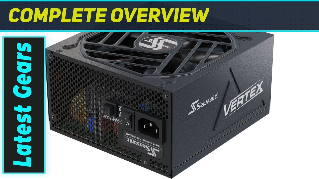 Seasonic Vertex PX-1000: The Best ATX 3.0 PSU?