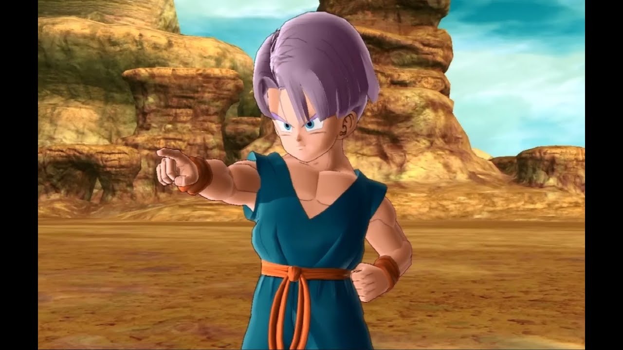 Dragonball Raging Blast 2 — все специальные вступительные цитаты Кида Транкса | Chaospunishment