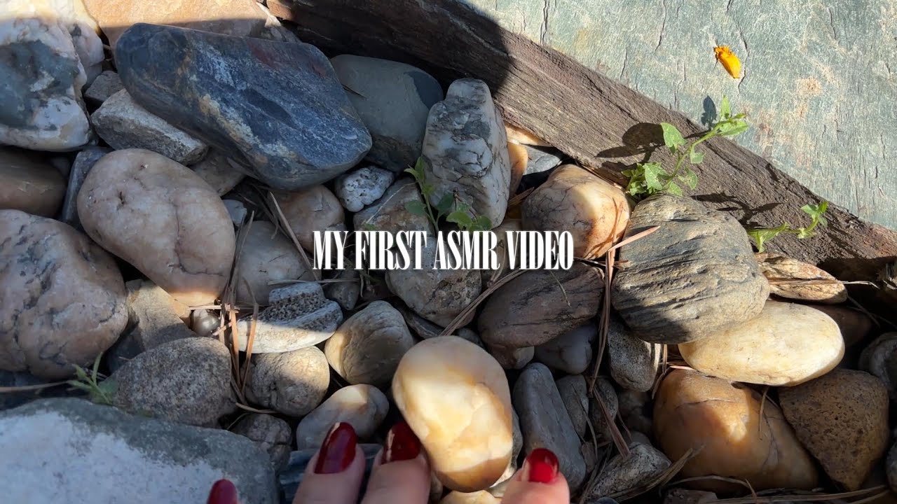 My first lofi ASMR video