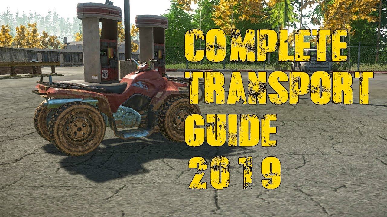 Complete Transport Guide 2019 : Miscreated 1.0