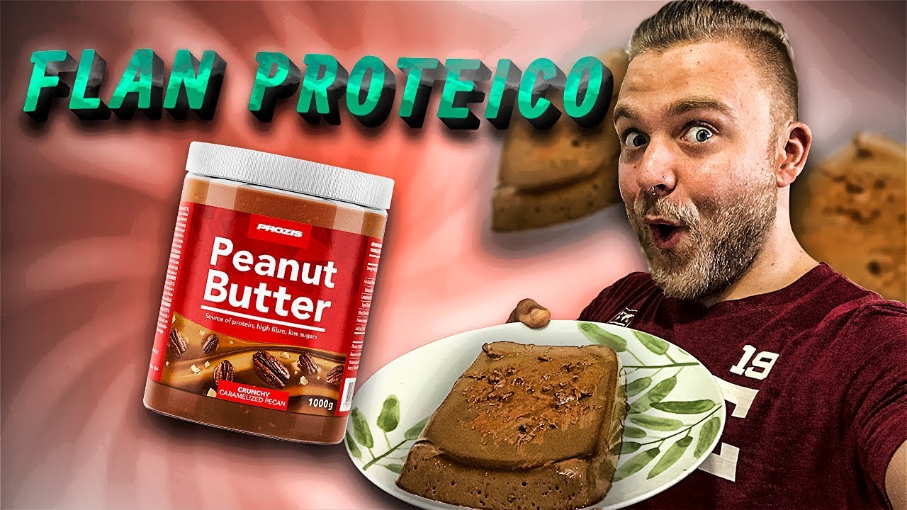 COMO hacer FLAN PROTEICO! - RECETA saludable (EN 5 MINUTOS)