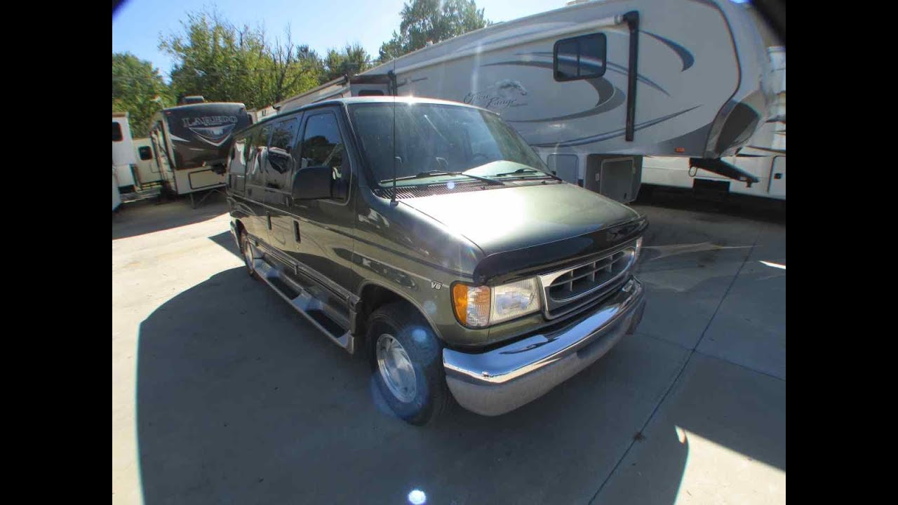 SOLD !2002 Ford E150 Elks Automotive Conversion Low Top Van , Immaculate, $6,995