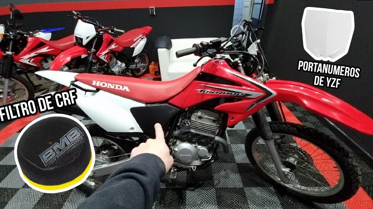 FILTRO DE CARRERA PARA HONDA TORNADO |  PARTE 1