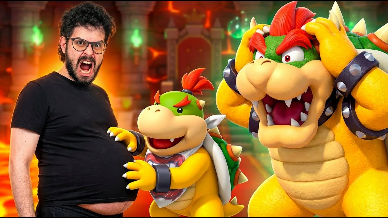 Quem é a MÃE do Bowser Jr? (Pai Troll React)