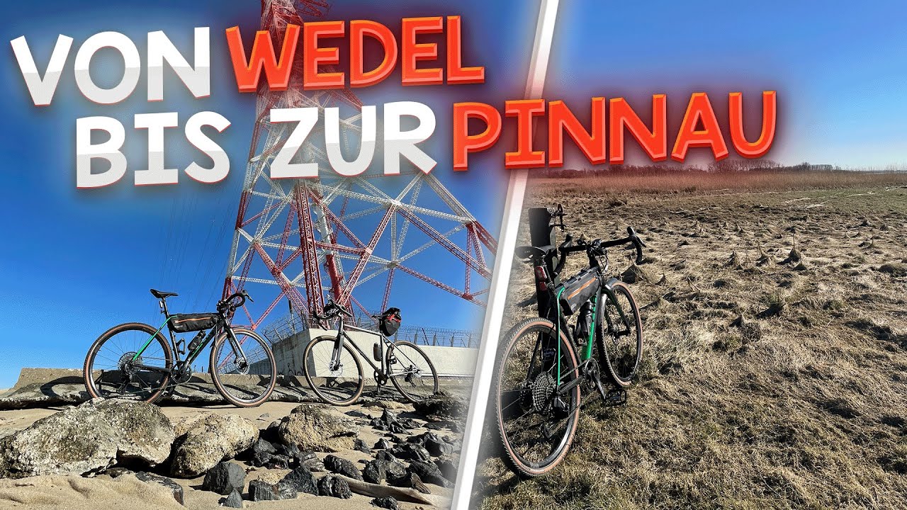 Weg von Hamburg - Radfahren an der Elbe in SH: Von Wedel zur Pinnau