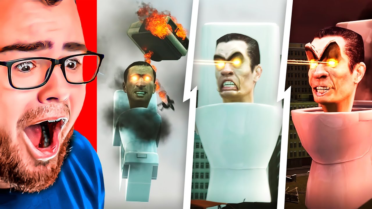 The SKIBIDI TOILETS Have SUPER POWERS (Ep. 1 - 20)