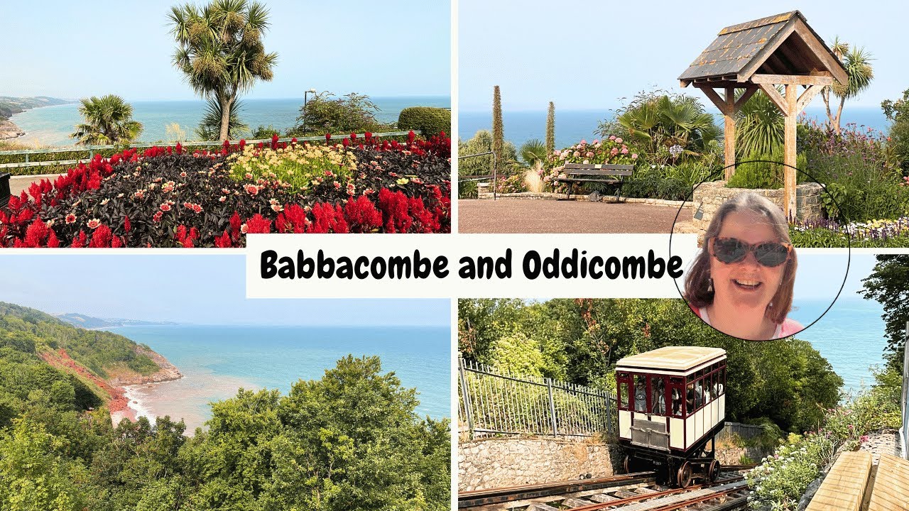 Look around BABBACOMBE and ODDICOMBE with me | BABBACOMBE CLIFF RAILWAY RIDE| August 2025