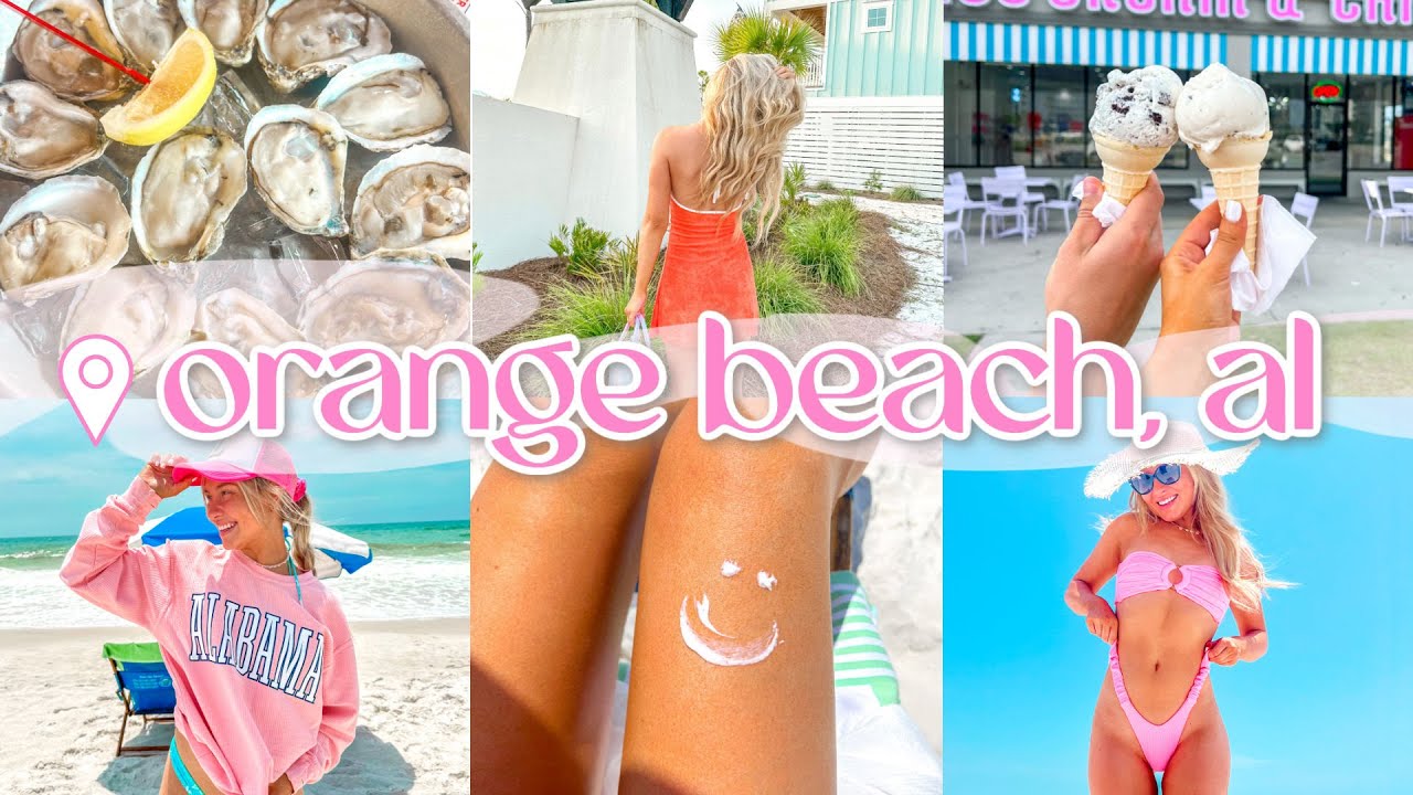 Travel To Orange Beach, AL! | Beach Days, Fave Restaurants, Photoshoot | Lauren Norris
