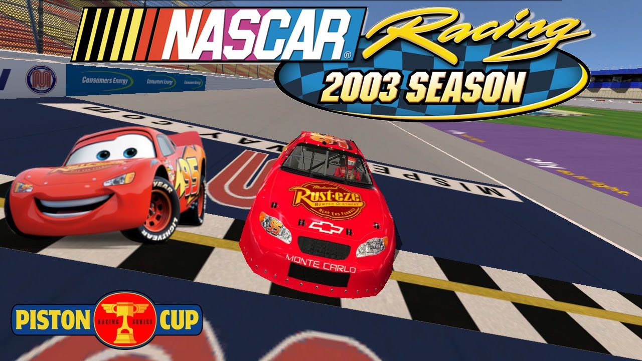 Lightning McQueen at MichiganMB_2019 | Piston Cup Racing Series 2006 | NASCAR Racing 2003 Season