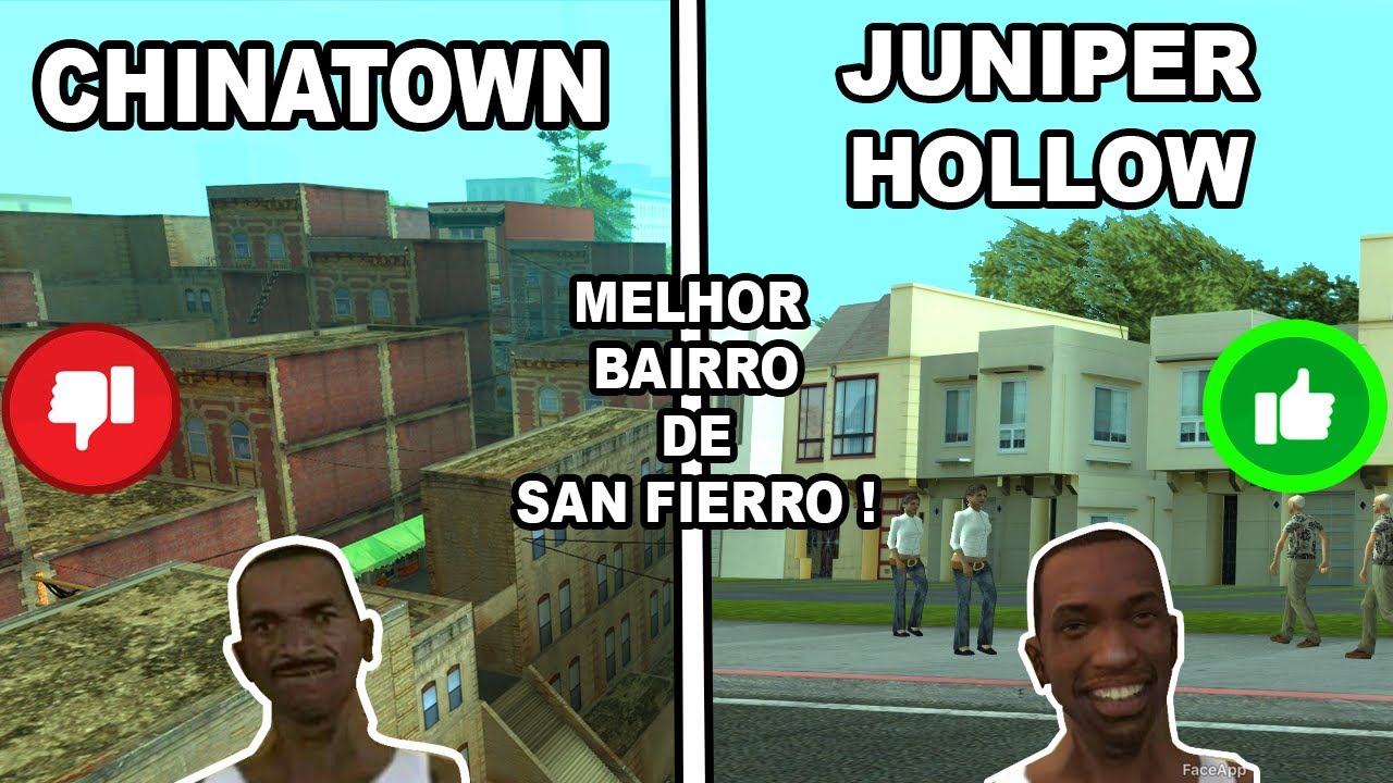 QUAL O MELHOR BAIRRO PARA SE MORAR EM SAN FIERRO NO GTA SAN ANDREAS ????