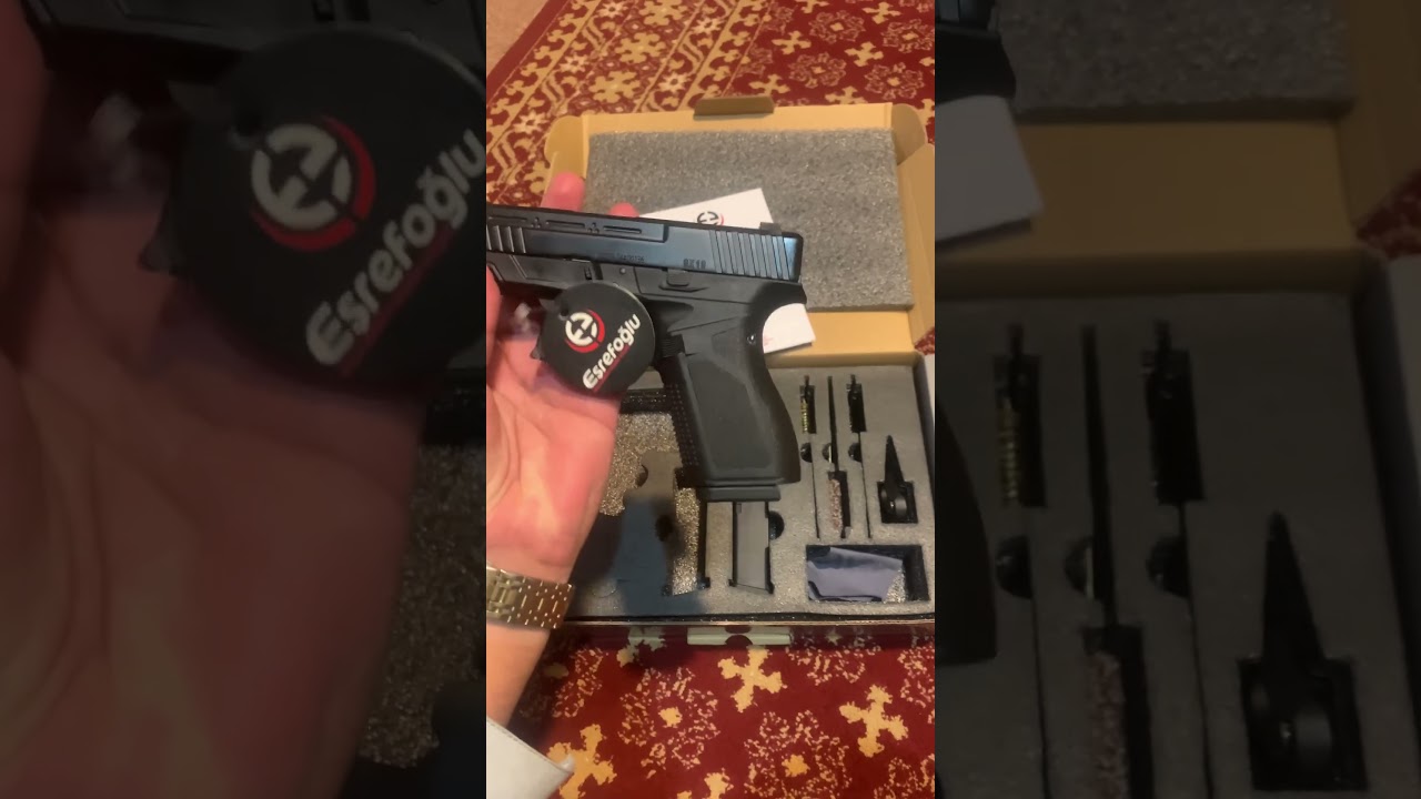 Arm-9 Turkey Made Latest model 9Mm Pistol Review. #trend #trending #viralreels #ytshorts #mm2 #yt