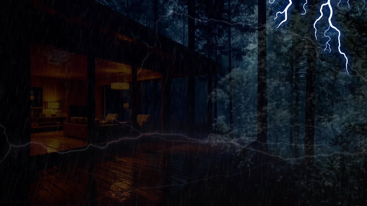 Let the Forest Rain Help You Sleep Tonight | Peaceful Rain Sounds for Deep Sleep