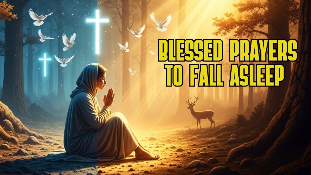 Blessed Prayers to Fall Asleep Peaceful Night for Healing & Rest