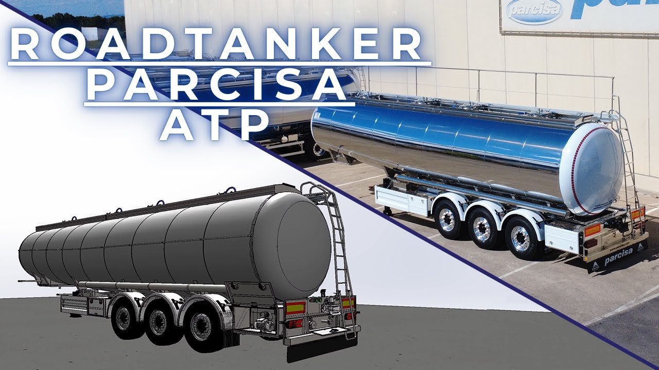 PARCISA 32.000L Stainless Steel Self-Supporting Tank for Food Transport : POYO THERMO TANK