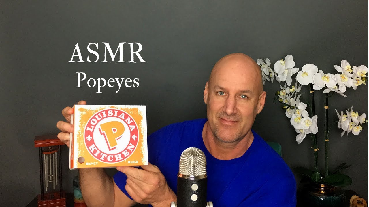 ASMR: Eating Popeyes~Ear To Ear~Whisper