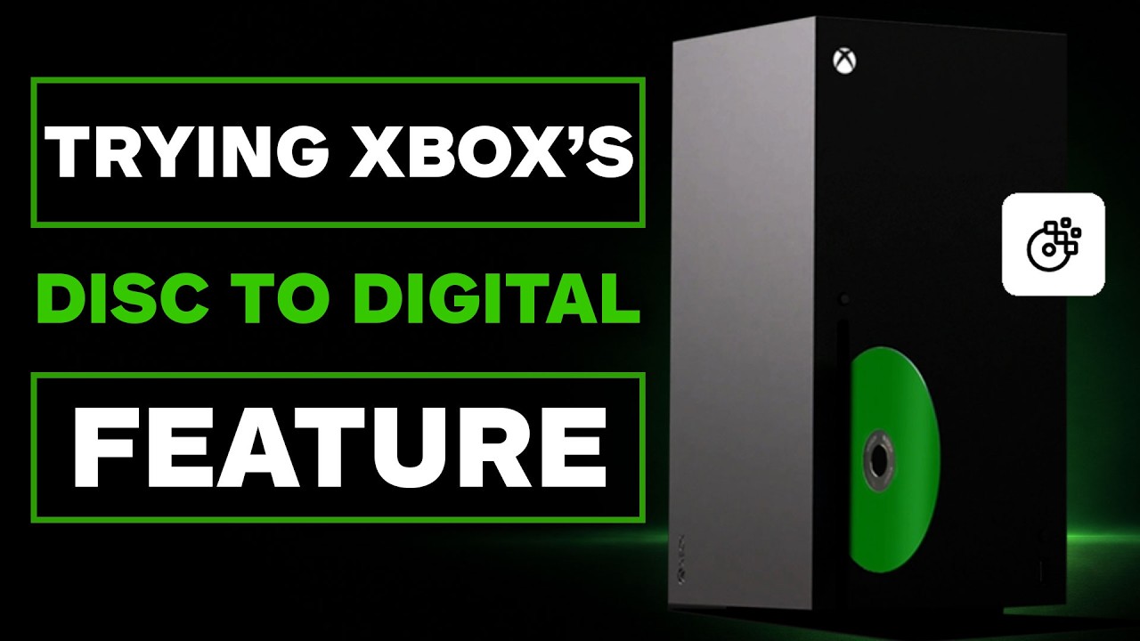 I Tried Xbox Disc to Digital - Here's How it Works